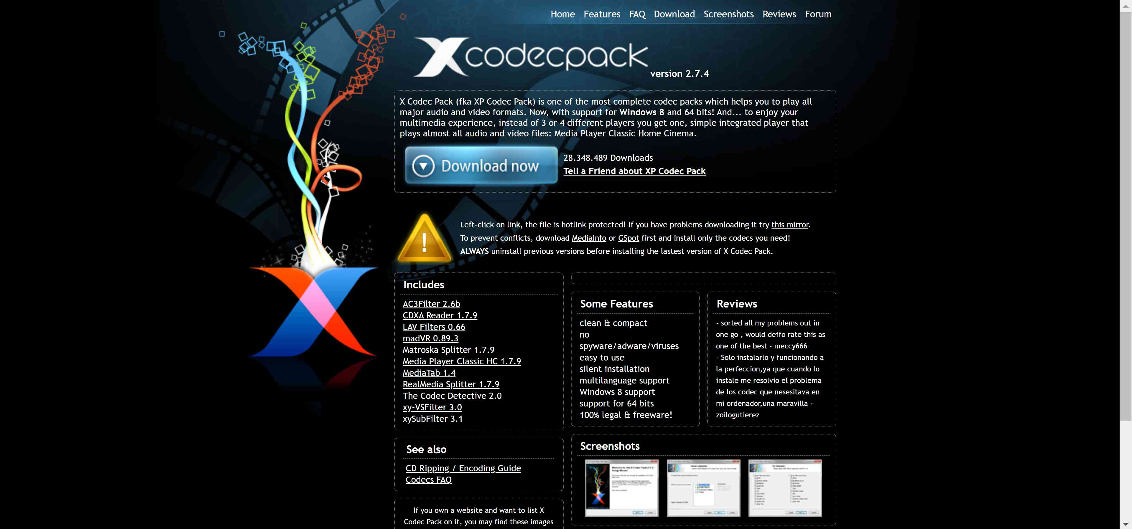 codec pack for media player mac
